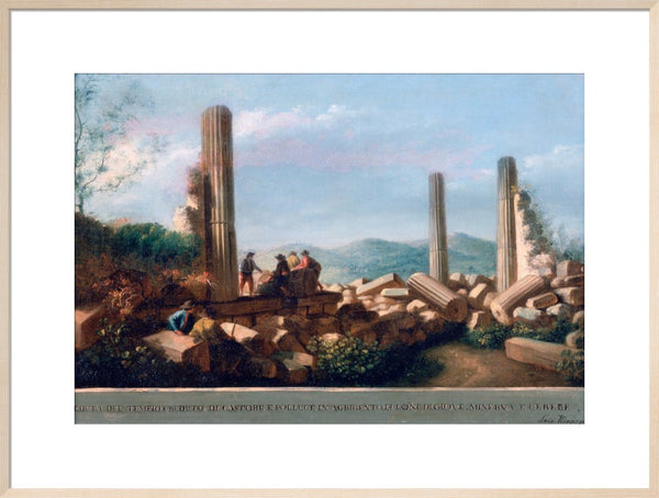 View of the Remains of the Temple (supposed to be of Castor and Pollux) in Agrigentum (5 of 6)