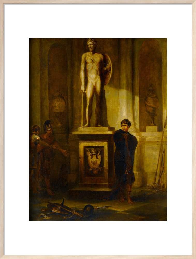 A Scene in Coriolanus, with a Portrait of the Late J. P. Kemble as Coriolanus