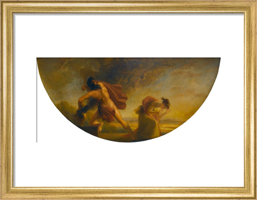 The Opening of Pandora's Vase (Library-Dining Room ceiling painting, 6 of 6)