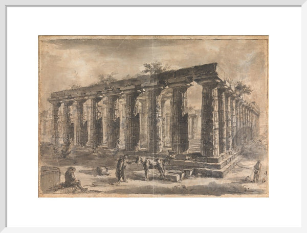 Paestum, Italy Exterior of the Basilica