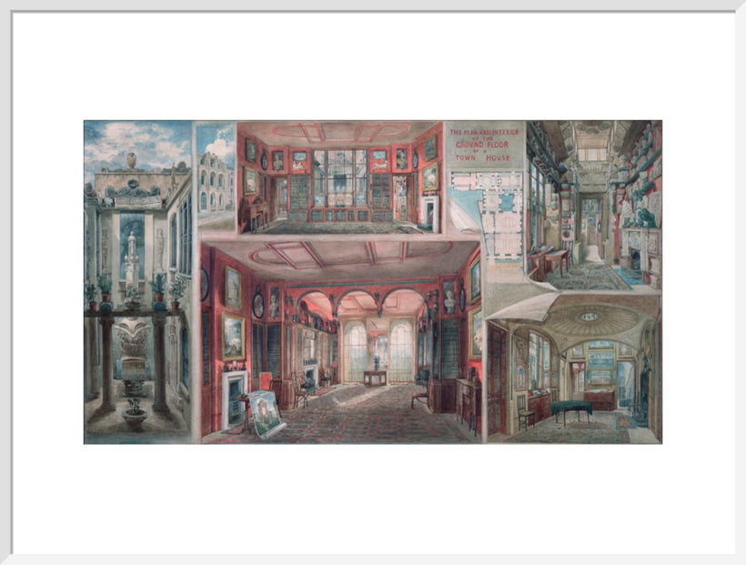 Composite view of Lincoln's Inn Fields