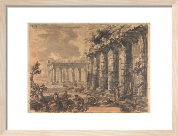 Paestum, Italy, Basilica and Temple of Neptune