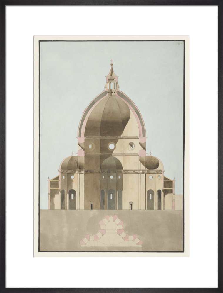 Dome Cross-Section, Florence Cathedral
