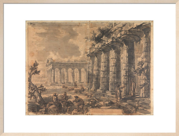 Paestum, Italy, Basilica and Temple of Neptune