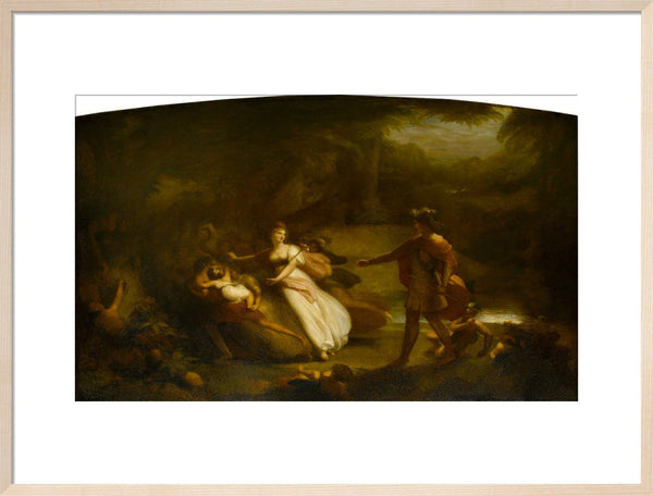 The Contention of Oberon and Titania for the Indian Boy from William Shakespeare's 'A Midsummer Night's Dream' Act II