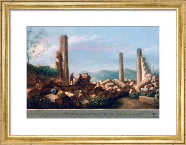 View of the Remains of the Temple (supposed to be of Castor and Pollux) in Agrigentum (5 of 6)