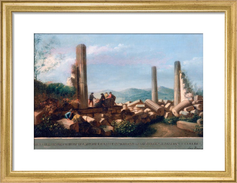 View of the Remains of the Temple (supposed to be of Castor and Pollux) in Agrigentum (5 of 6)