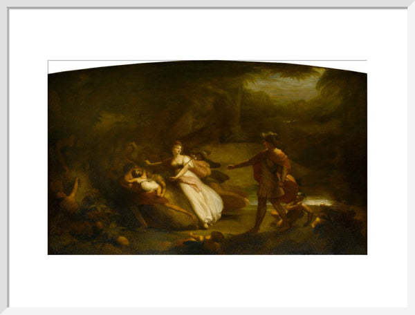 The Contention of Oberon and Titania for the Indian Boy from William Shakespeare's 'A Midsummer Night's Dream' Act II