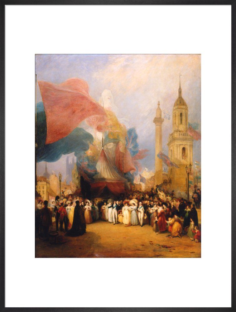 The Royal Procession at the Opening of the New London Bridge, 1 August 1831