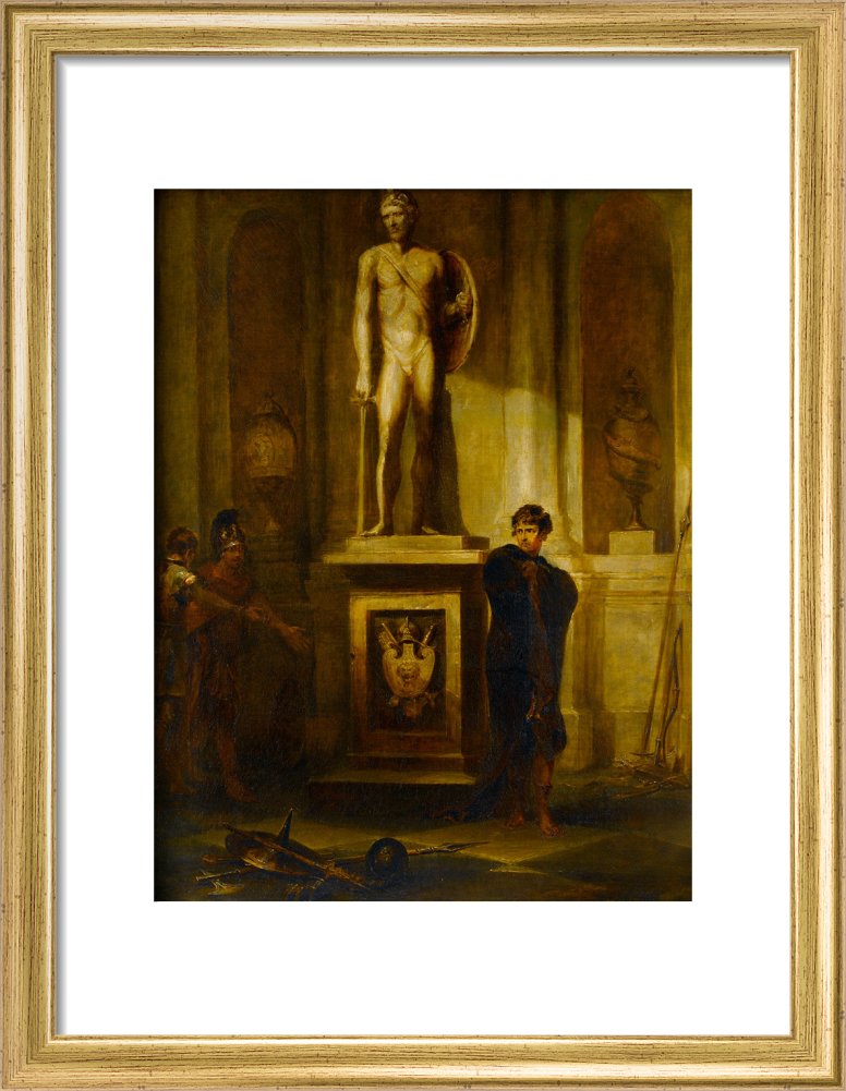 A Scene in Coriolanus, with a Portrait of the Late J. P. Kemble as Coriolanus