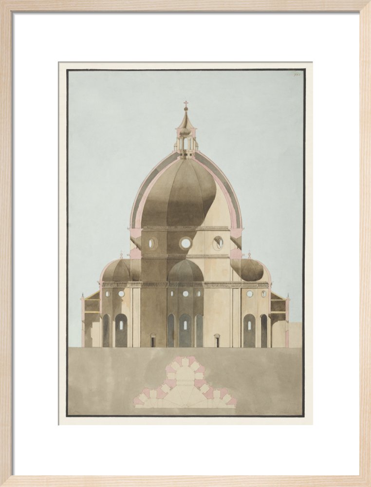 Dome Cross-Section, Florence Cathedral