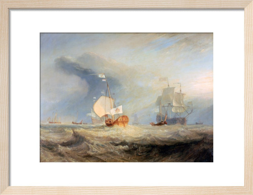 Admiral von Tromp's Barge at the Entrance of the Texel, 1645