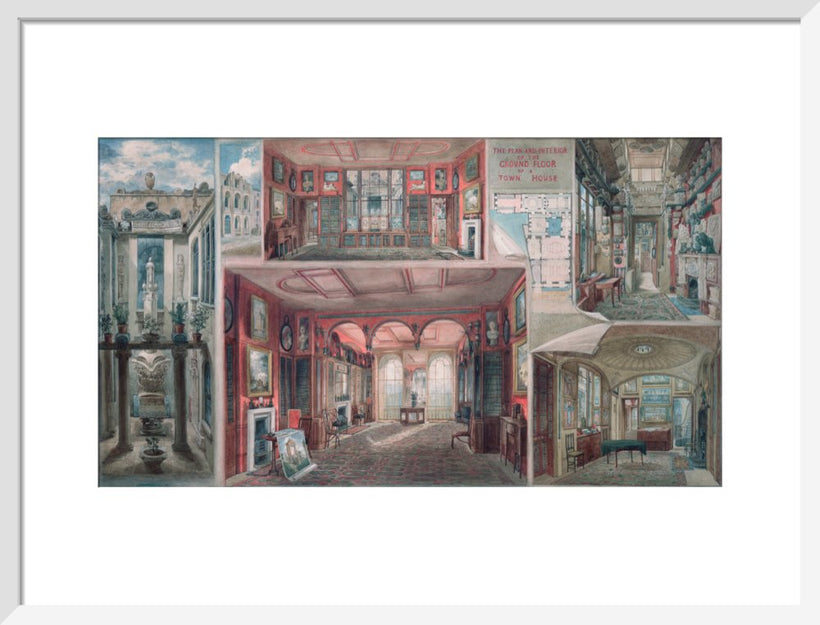 Composite view of Lincoln's Inn Fields