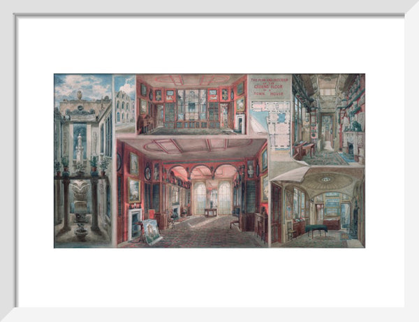 Composite view of Lincoln's Inn Fields