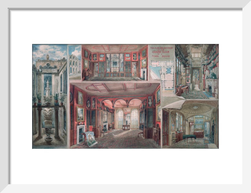 Composite view of Lincoln's Inn Fields