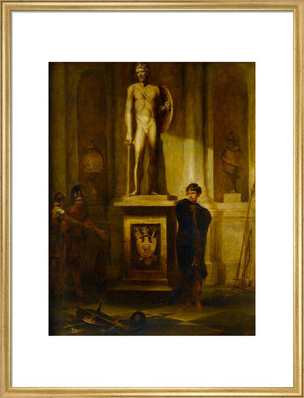 A Scene in Coriolanus, with a Portrait of the Late J. P. Kemble as Coriolanus