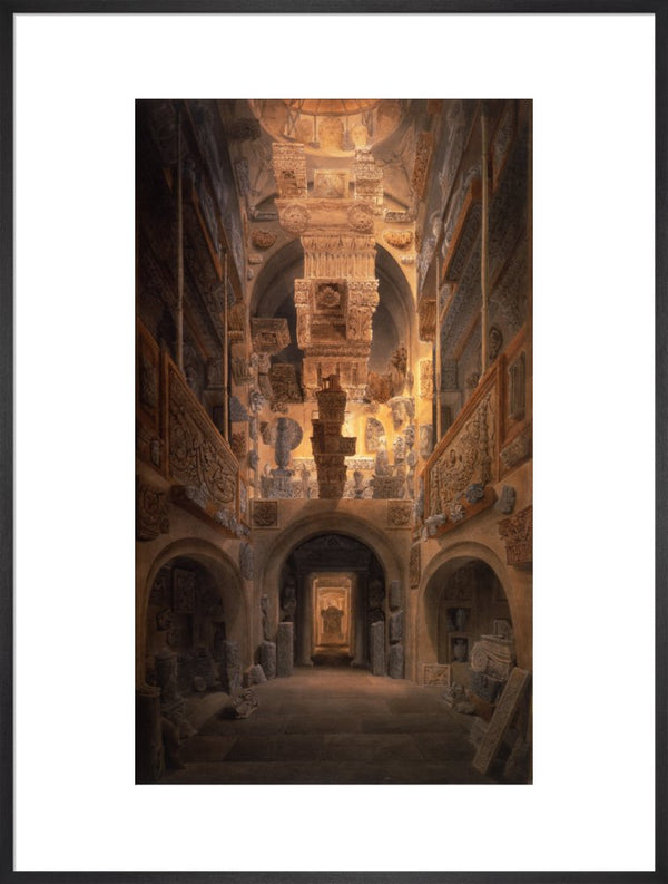 View of the Dome Area and Basement by J. M. Gandy