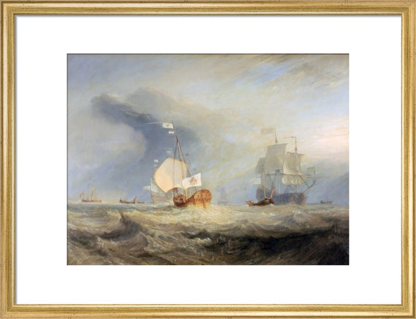 Admiral van Tromp's Barge by J. M. W Turner