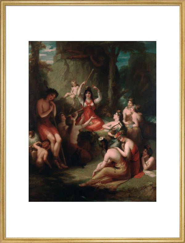 Comus Listening to the Incantations of Circe