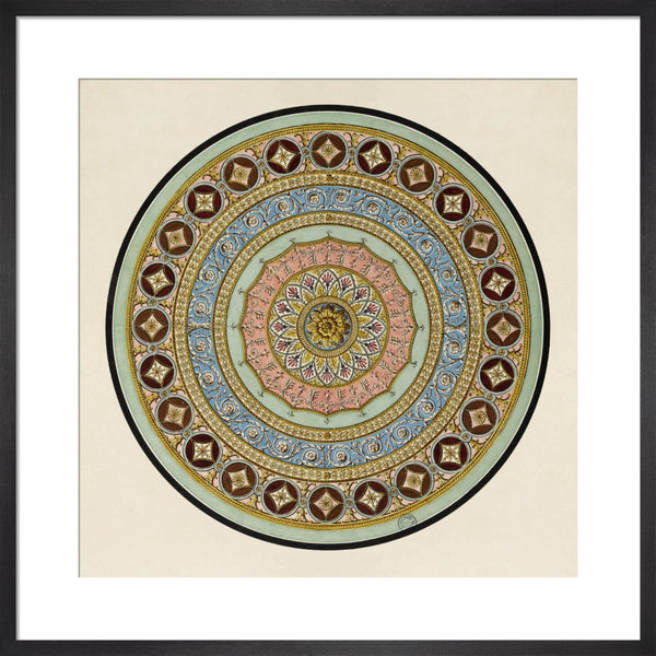 Unexecuted Manocchi Drawing for a Ceiling or a Carpet I, c1765-66