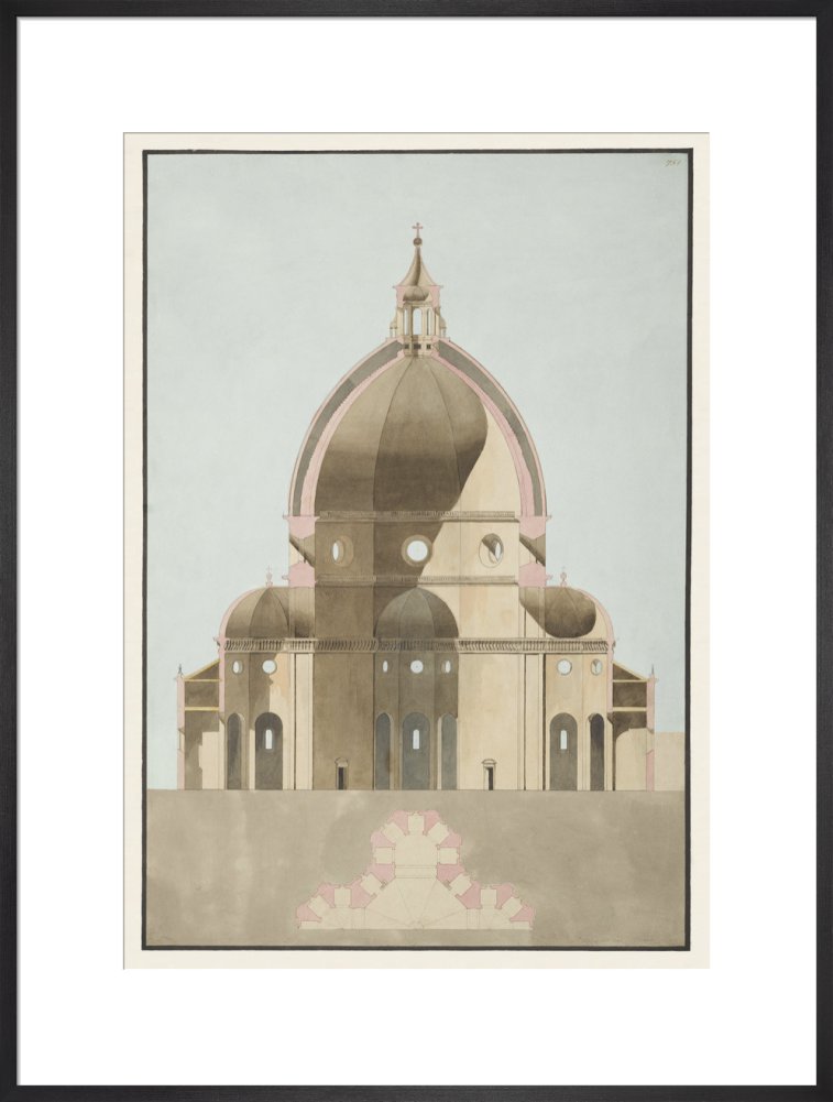 Dome Cross-Section, Florence Cathedral