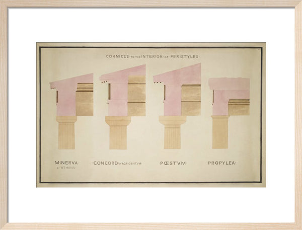 Doric Order: Cornices of Greek Buildings