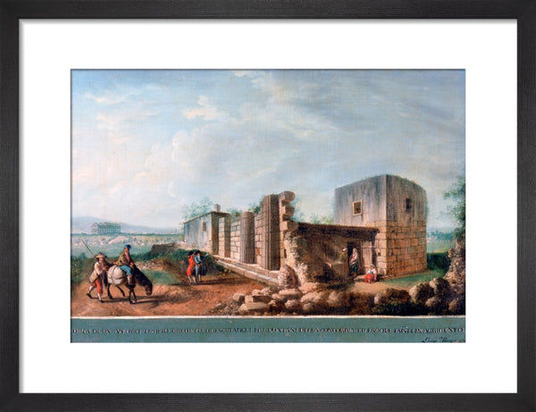 View of the Remains of the Temple (supposed to be of Esculapius) at Agrigentum (4 of 6)