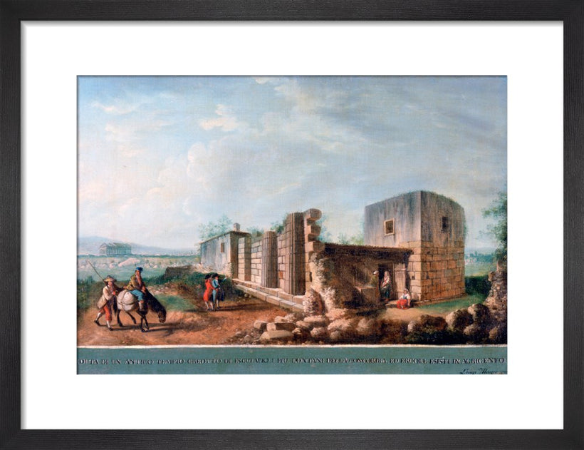 View of the Remains of the Temple (supposed to be of Esculapius) at Agrigentum (4 of 6)