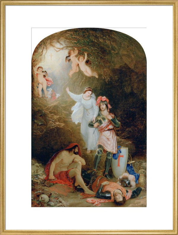 The Cave of Despair (from Edmund Spenser's 'The Faerie Queene', Book 1, Canto 9, Lines 8-35)