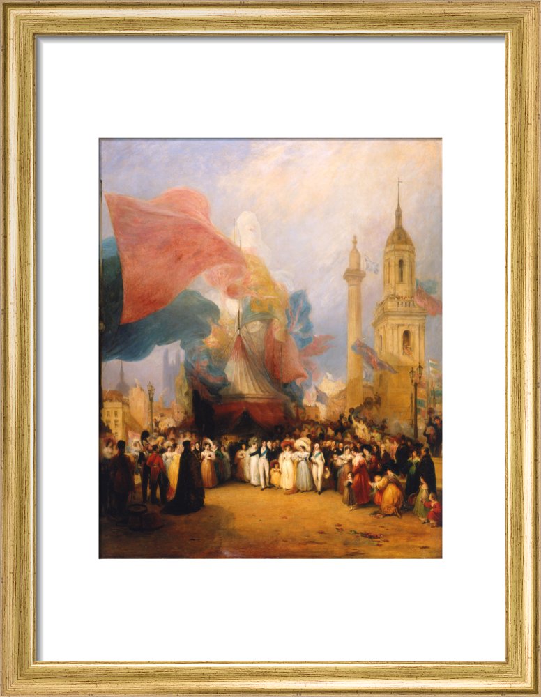 The Royal Procession at the Opening of the New London Bridge, 1 August 1831