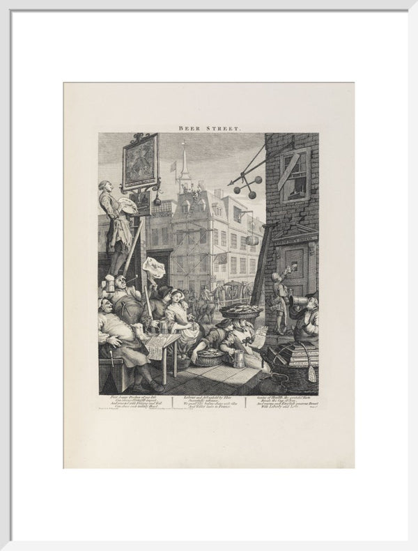 Beer Street by William Hogarth