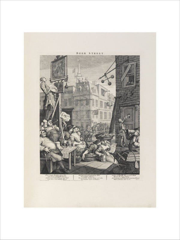 Beer Street by William Hogarth