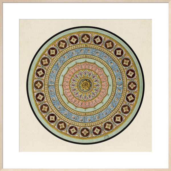 Unexecuted Manocchi Drawing for a Ceiling or a Carpet I, c1765-66