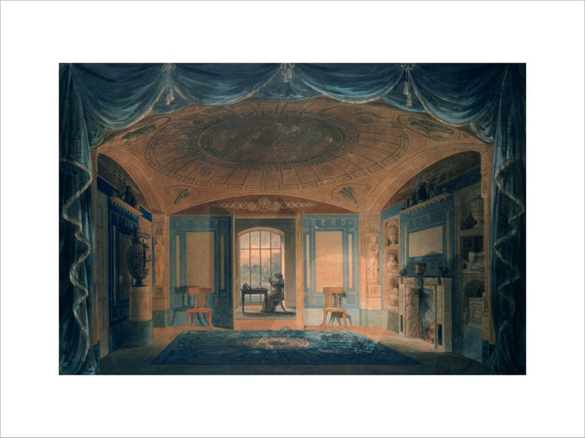 Design Perspective for the Interior Decoration of the Breakfast Room, Pitzhanger Manor.