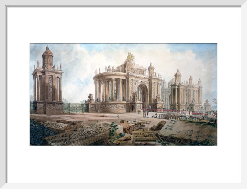Design (by John Soane) for an Entrance to London