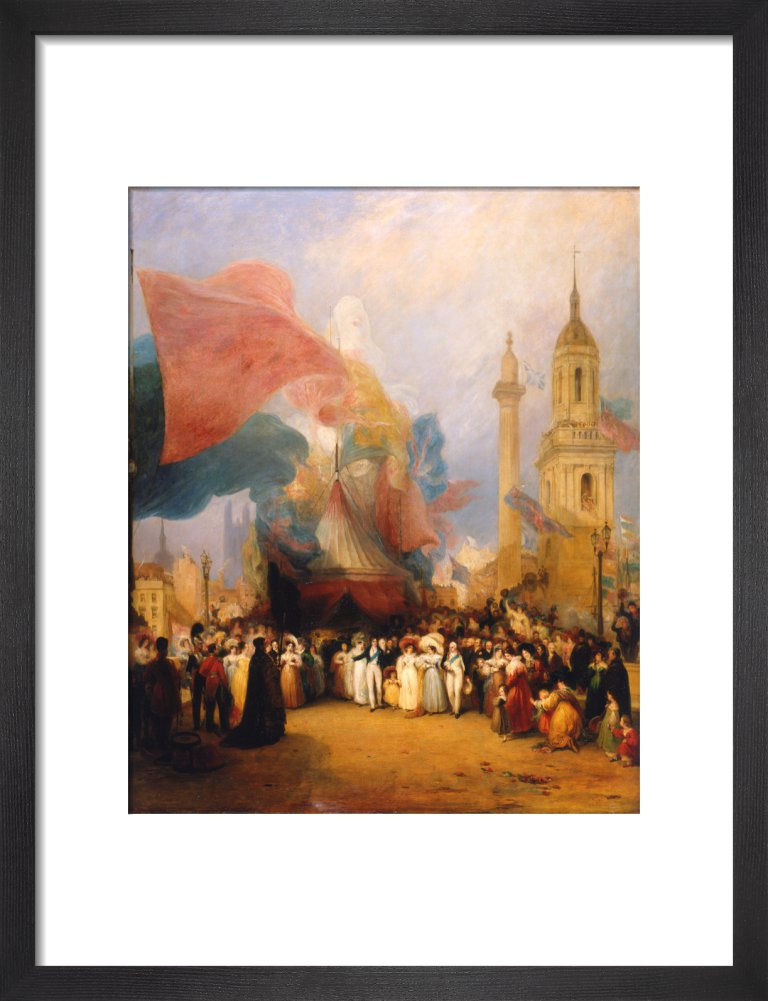 The Royal Procession at the Opening of the New London Bridge, 1 August 1831