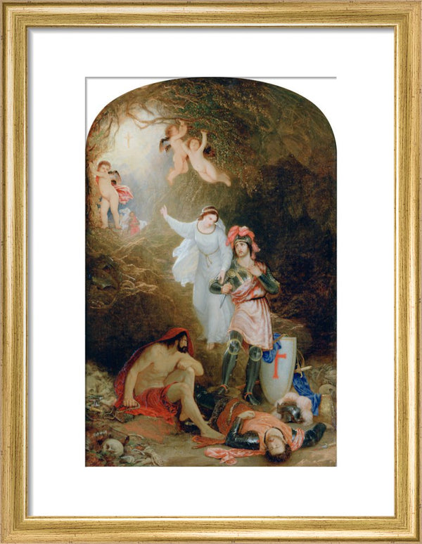 The Cave of Despair (from Edmund Spenser's 'The Faerie Queene', Book 1, Canto 9, Lines 8-35)