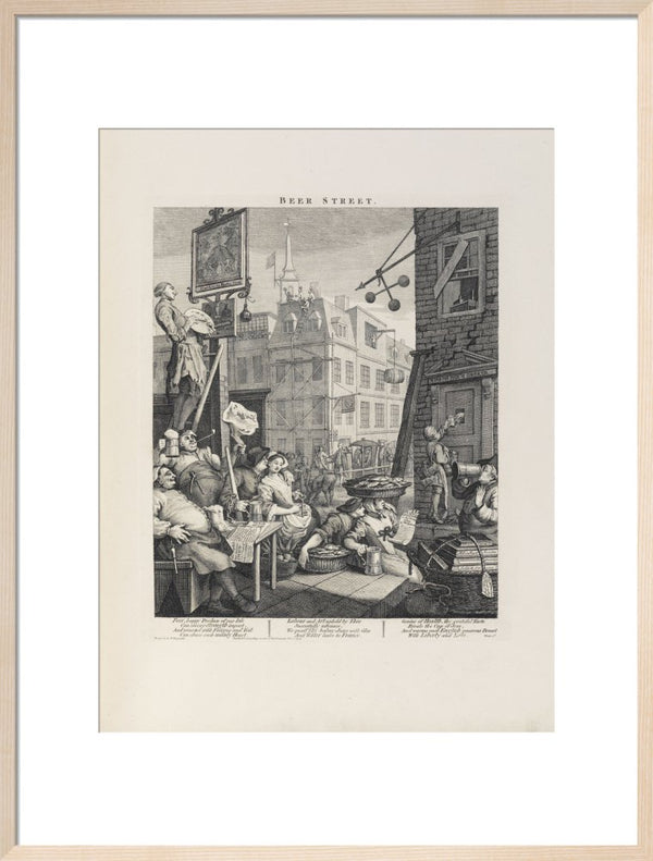 Beer Street by William Hogarth