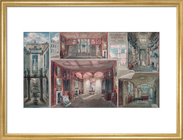 Composite view of Lincoln's Inn Fields