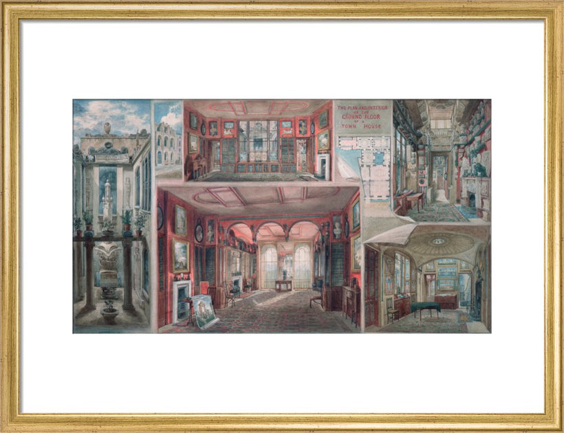 Composite view of Lincoln's Inn Fields