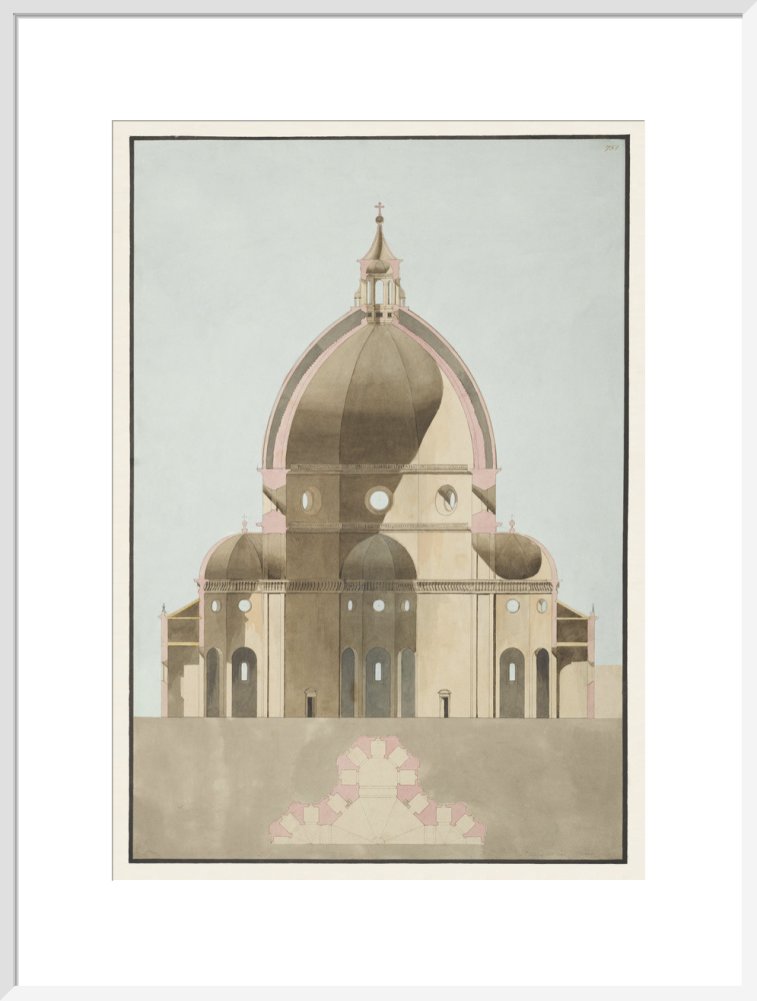 Dome Cross-Section, Florence Cathedral