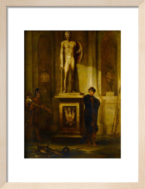 A Scene in Coriolanus, with a Portrait of the Late J. P. Kemble as Coriolanus