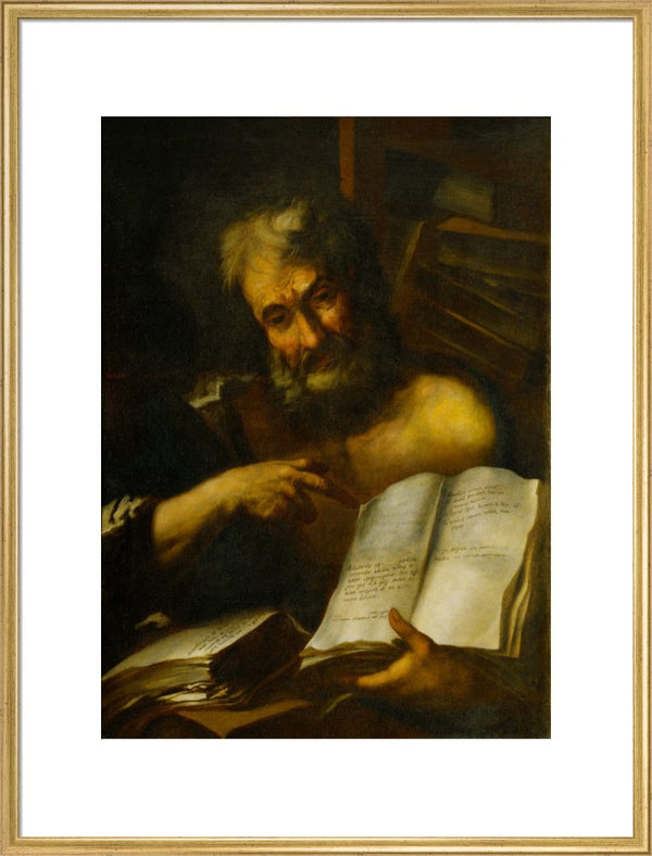 Study of a Man's Head: One of the Fathers