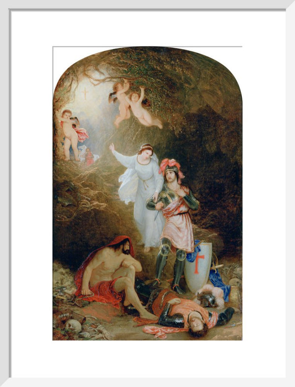 The Cave of Despair (from Edmund Spenser's 'The Faerie Queene', Book 1, Canto 9, Lines 8-35)