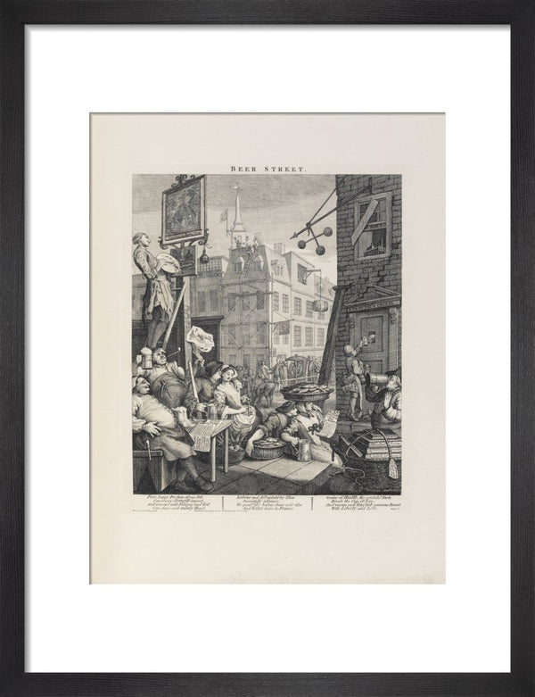 Beer Street by William Hogarth