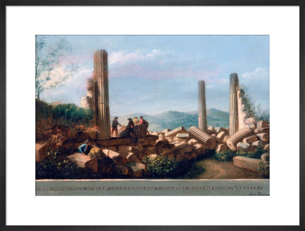 View of the Remains of the Temple (supposed to be of Castor and Pollux) in Agrigentum (5 of 6)