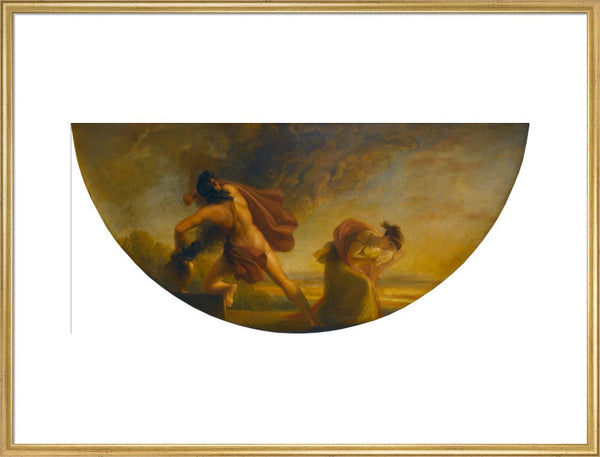 The Opening of Pandora's Vase (Library-Dining Room ceiling painting, 6 of 6)