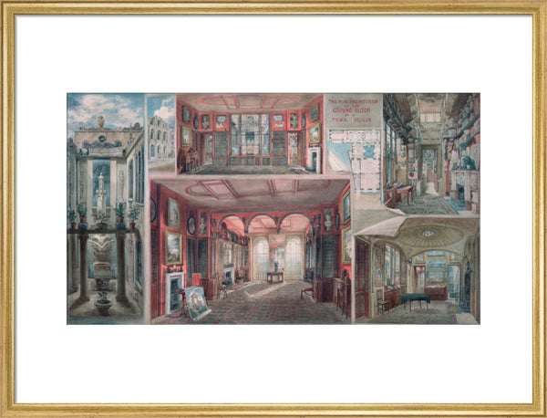 Composite view of Lincoln's Inn Fields