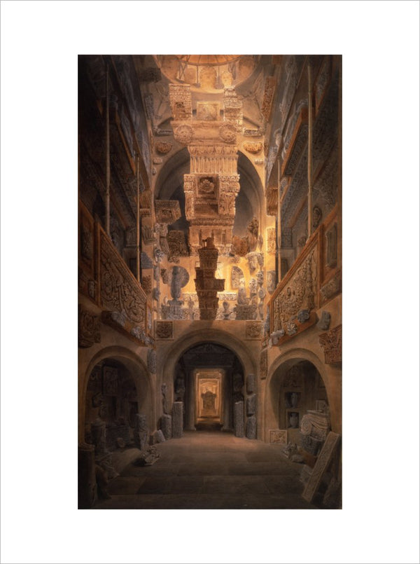 View of the Dome Area and Basement by J. M. Gandy