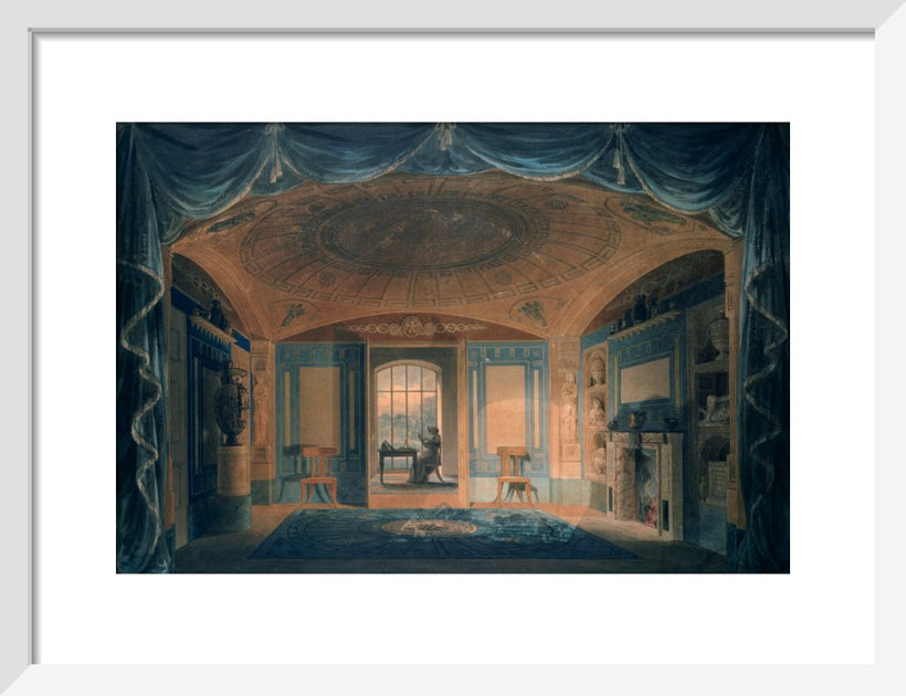 Design Perspective for the Interior Decoration of the Breakfast Room, Pitzhanger Manor.